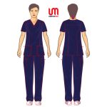 Pantalones Médicos Antifluidos-Stretch para mujeres